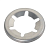 Шайба стопорная М4 Star-Lock нержавеющая сталь А2